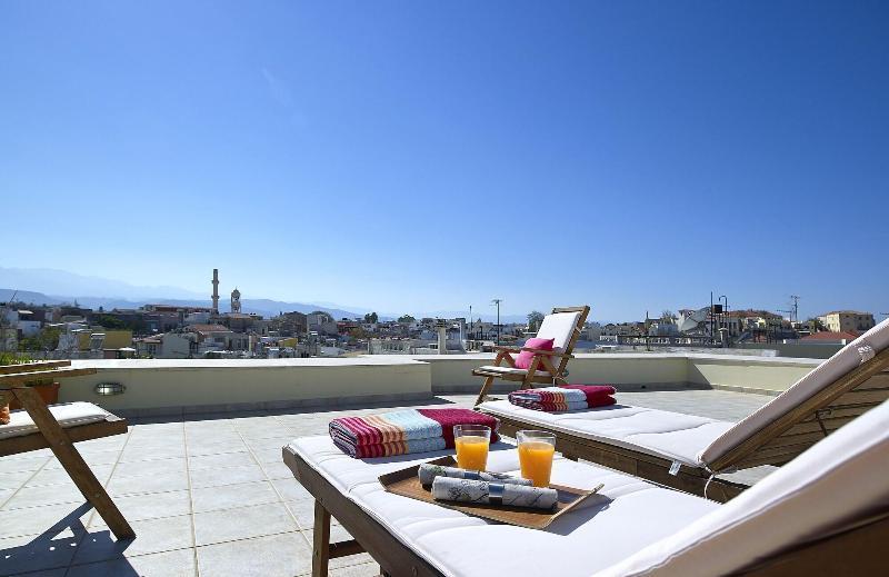Boutique Hotel Fortino ハニア エクステリア 写真